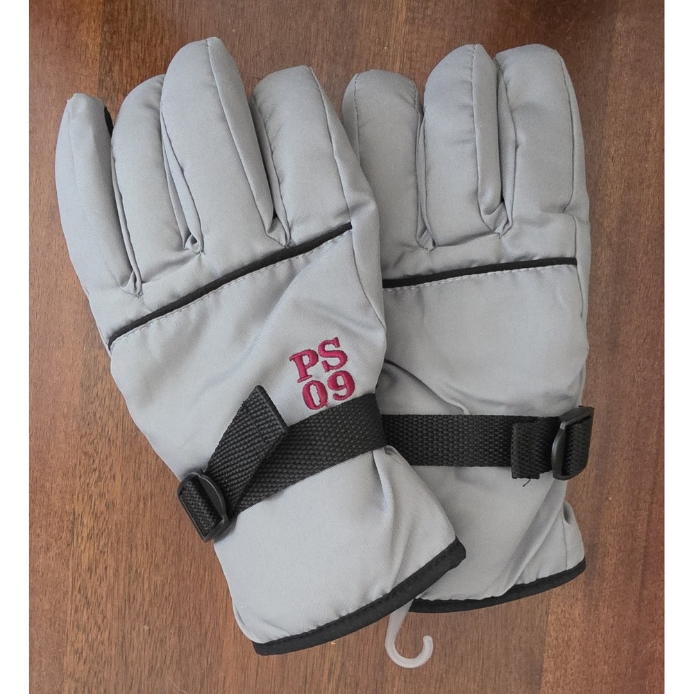 Grey Black Gloves Gorpcore Outdoor Winter Warm Mittens Hand Wear Grip